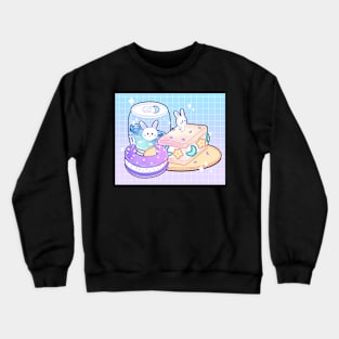 Moon Bunny Snacks Crewneck Sweatshirt